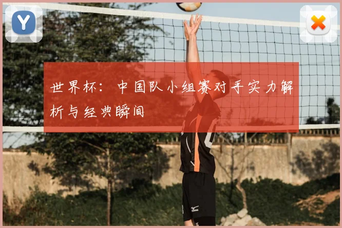 世界杯:中国队小组赛对手实力解析与经典瞬间